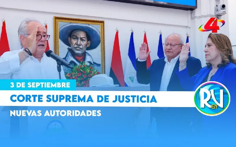 Entrevista a l@s Compañer@s Ana Julia Guido, Magistrada Presidenta de la Corte Suprema de Justicia, y José Manuel Fuertes, Magistrado Vicepresidente en Revista En Vivo, Canal 4