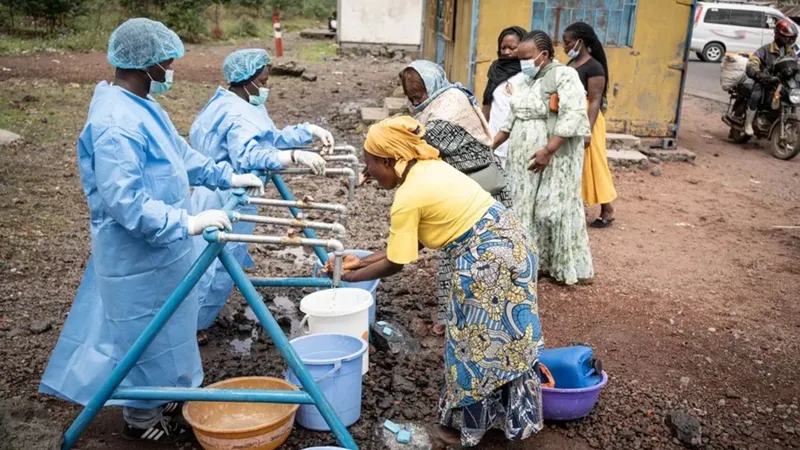 OMS alerta crisis sanitaria en República Democrática del Congo
