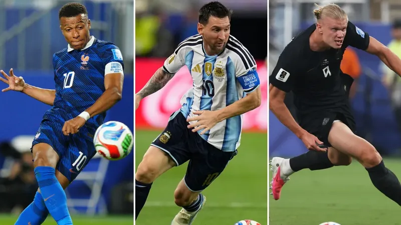 FIFA revela el once ideal elegido por la gente: Vozinha, Messi, Mbappé y Haaland destacan