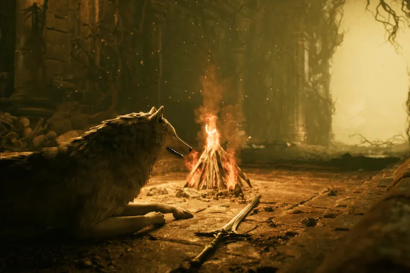 Este adorable perro que estás viendo será el protagonista de un soulslike que se inspira en los juegos de FromSoftware