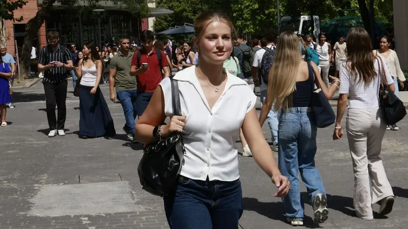 La princesa Leonor de España inicia una nueva etapa en la universidad: así fue su primer día de clases