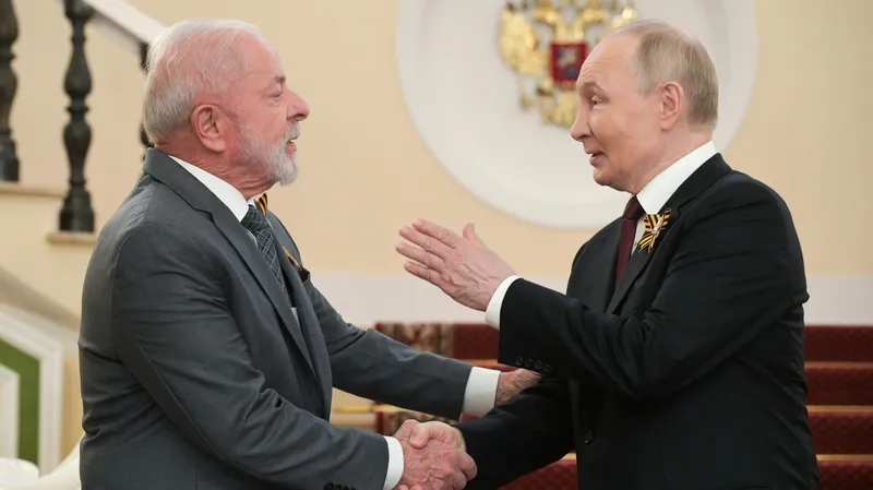 La agenda internacional centra la conversación entre Putin y Lula, informa el Kremlin