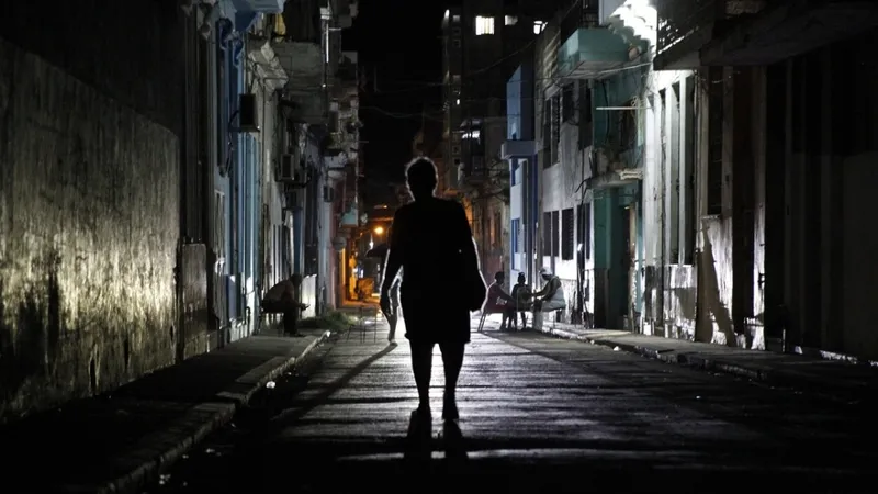 Cuba sufre un apagón eléctrico