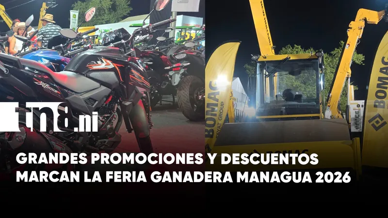 Feria Ganadera Managua 2026 sorprende con promociones, descuentos y grandes ofertas