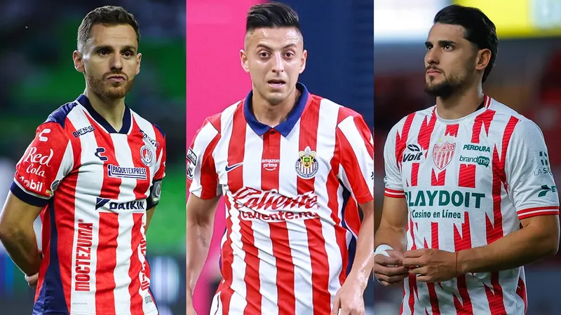 San Luis, Necaxa o Chivas, ¿quién tiene la mejor rojiblanca?