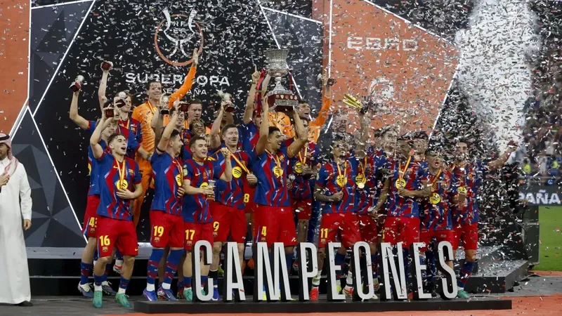 La Supercopa de España se jugará en Turquía