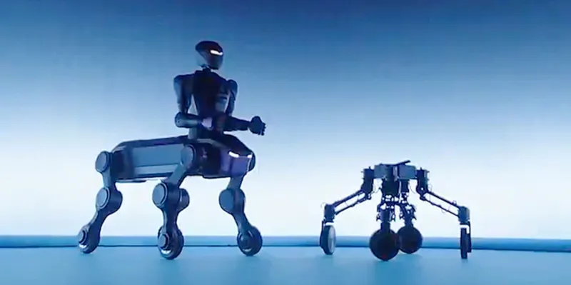 China presentará un robot centauro con inteligencia artificial para operar en zonas peligrosas
