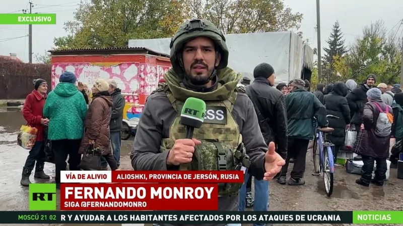 Misión humanitaria para salvar residentes de Alioshki, vista desde dentro (EXCLUSIVA)