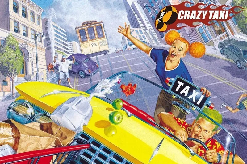Recuerdo la ciudad de Crazy Taxi como un gran mundo abierto, pero en realidad era un circuito bastante simplón