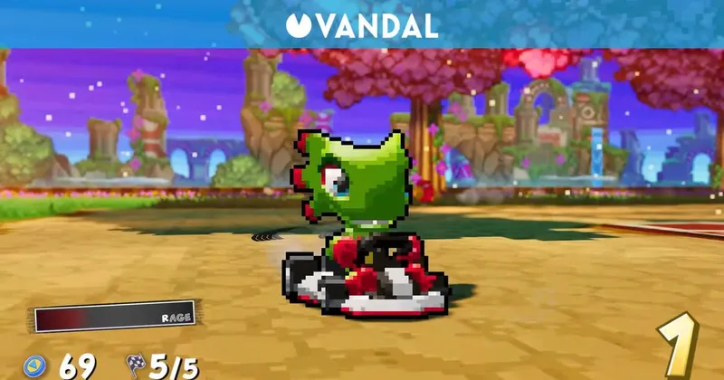 Los veteranos de Diddy Kong Racing presentan Super Yooka-Laylee Kart, un nuevo arcade de karts estilo 16 bits
