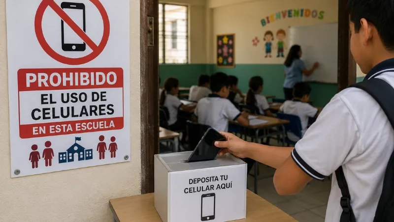 México restringirá el uso de celulares en las escuelas a partir de noviembre