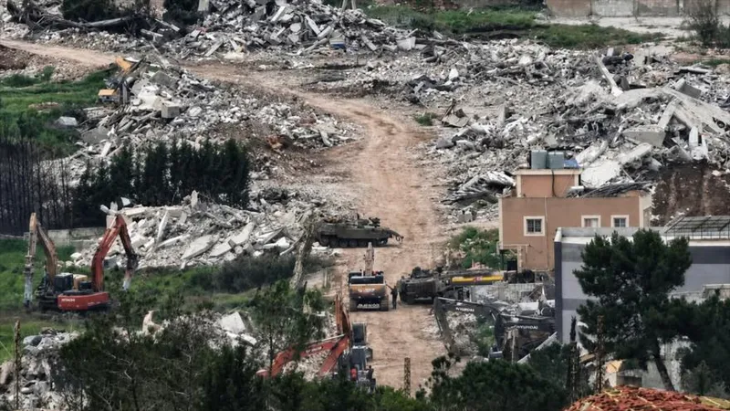 ONU denuncia explosiones y demoliciones israelíes en el sur del Líbano