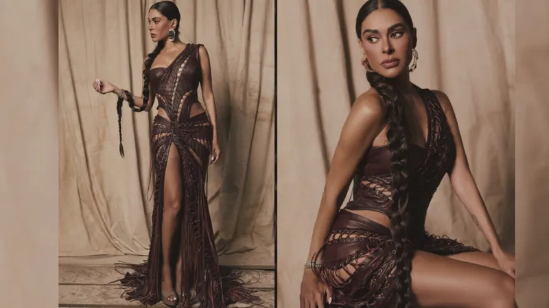 ¿De qué está hecho el vestido con el que Galilea Montijo parece “diosa” en la primera eliminación de LCDF?