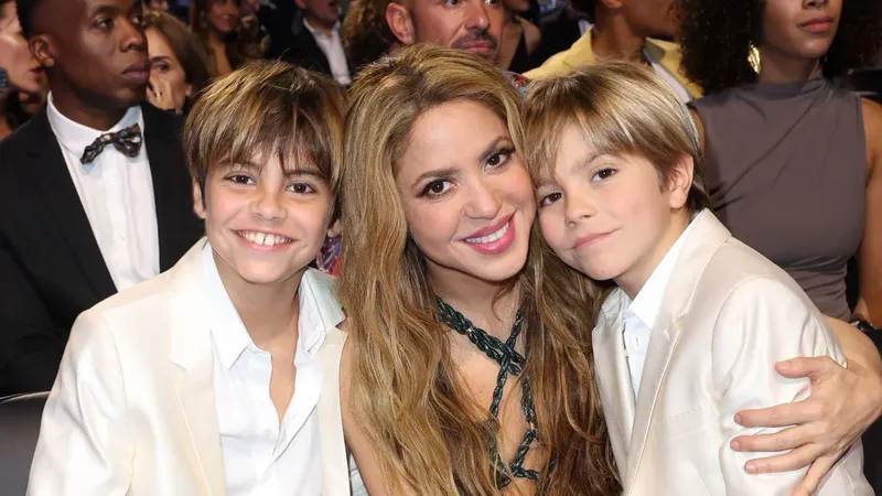 Sasha, el hijo menor de Shakira, demuestra que heredó el estilo de su mamá