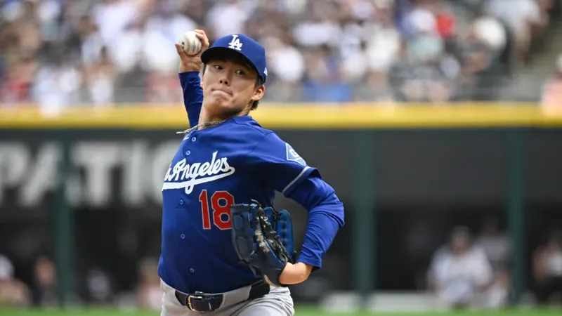 Error de Mookie Betts arruina juego perfecto de Yoshinobu Yamamoto