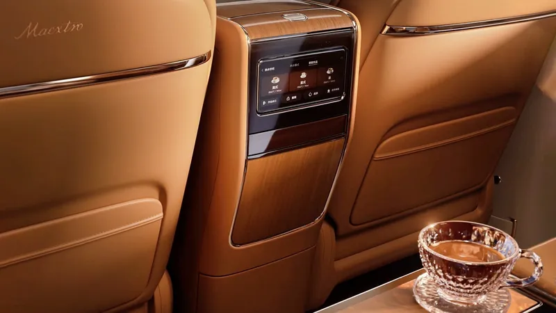 Hacerte un café y viajar 1.200 km sin parar: la ‘Rolls-Royce’ china de Huawei sube el nivel con su primer monovolumen de lujo talla XXL