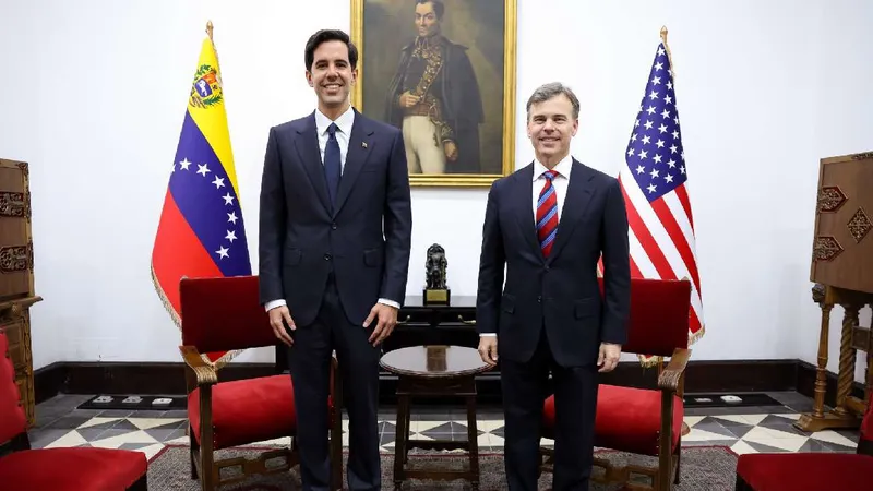 Canciller Oliver Blanco ratifica la alianza de cooperación con EEUU