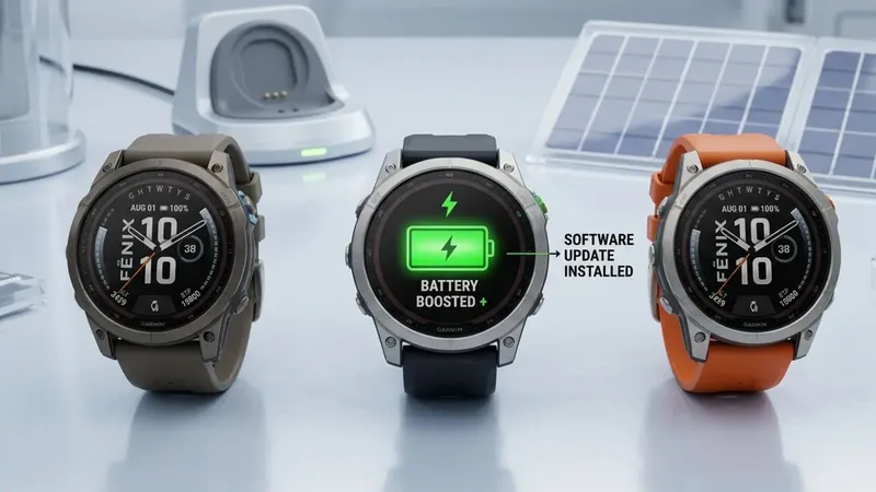 Los Garmin Fénix 9 reciben su primera actualización y tienen una mejor clave: mucha más batería