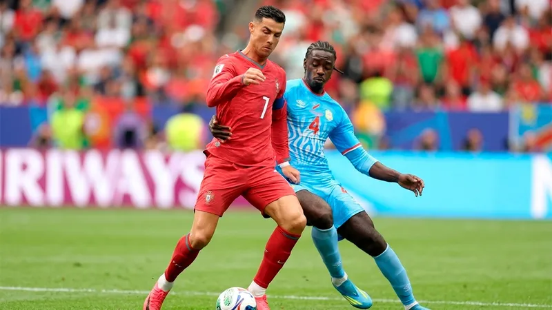 Portugal deja escapar la victoria y empata 1-1 ante República Democrática del Congo