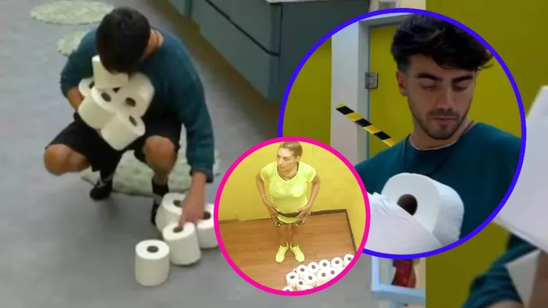 Fede Vigevani robó el PAPEL HIGIÉNICO en LCDLFM, lo escondió y en poco tiempo Mariana lo encontró