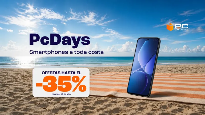 5 brutales ofertas en móviles de los PcDays de PcComponentes