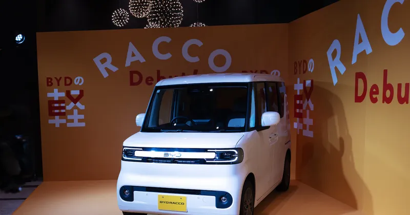 El pequeño coche eléctrico con el que BYD quiere conquistar las calles de Japón
