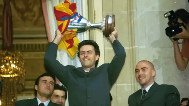 Cuando Mourinho era culé