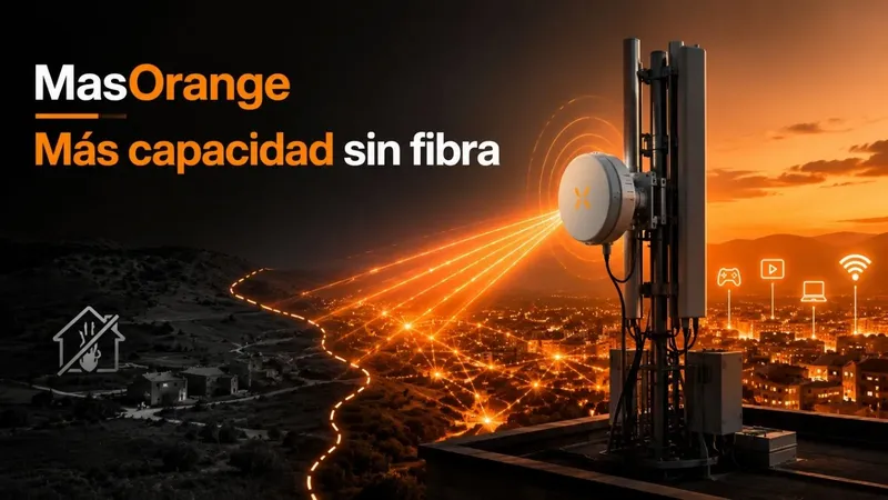 MasOrange cambia sus antenas para llevar más capacidad móvil donde no llega la fibra