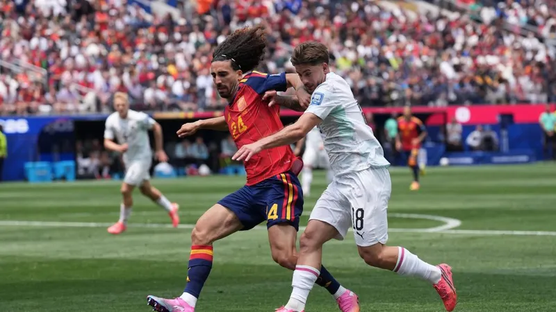 ¡Gol anulado a Cucurella!