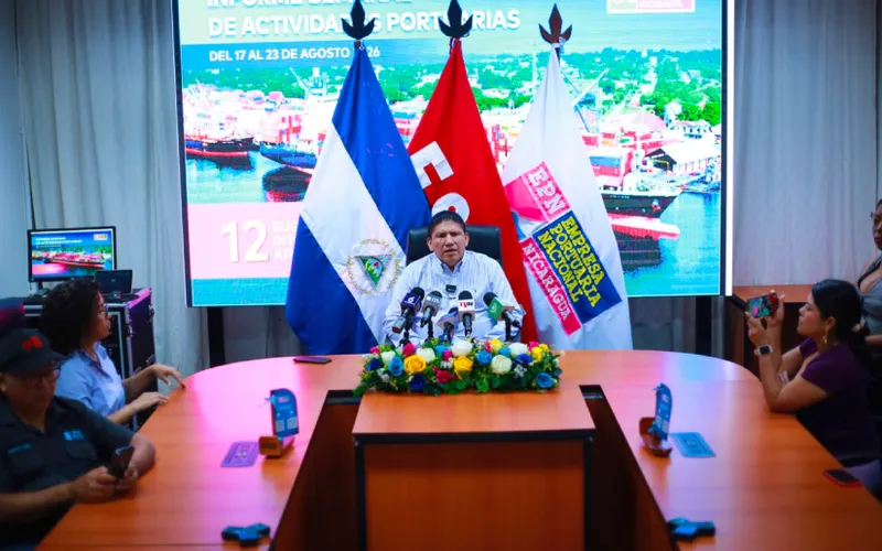 Puertos comerciales de Nicaragua movilizan 65.246 toneladas métricas de carga