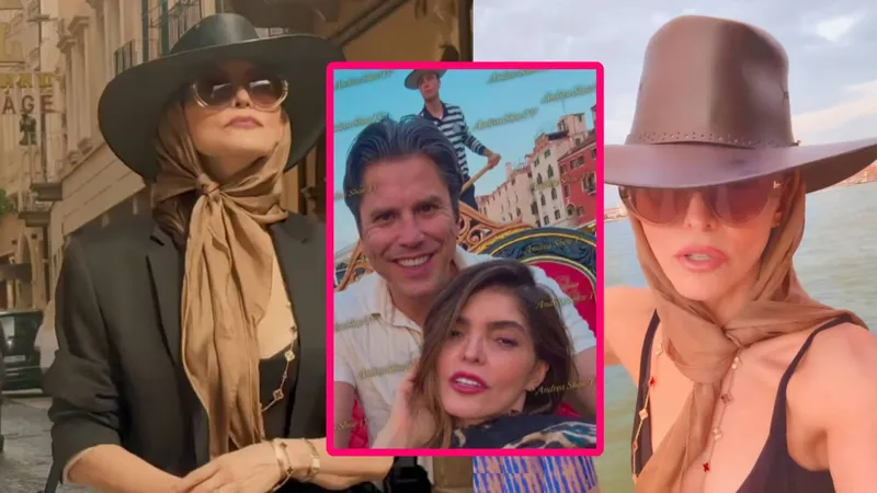 Ana Bárbara perdonó infidelidad a Ángel Muñoz, alejó hasta a sus hijos y ahora viven “LUNA DE MIEL” en Italia