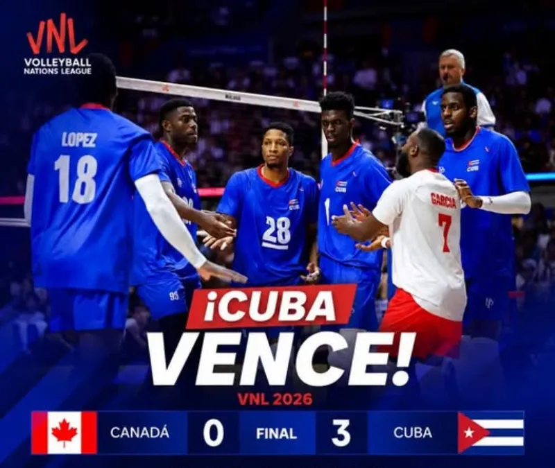 Voleibol masculino cubano asegura permanencia en la élite