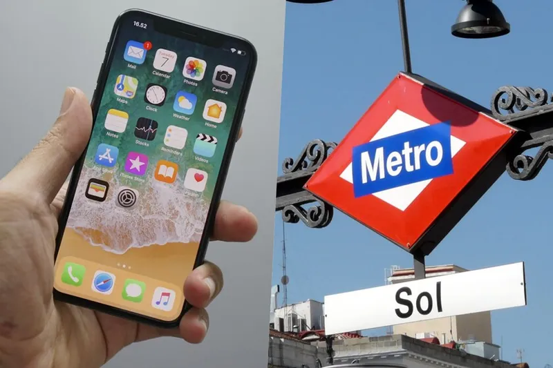 "Creo que soy la tía con más suerte de Madrid". Perdió su iPhone en el Metro y acabó recuperándolo gracias a la opción Buscar