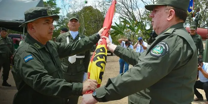 Ejército de Nicaragua realiza traspaso de mando en el Batallón Ecológico Bosawás