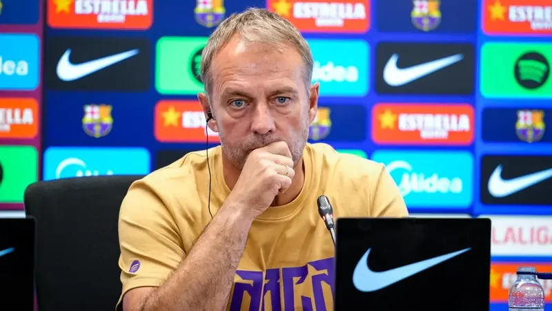 Sigue la rueda de prensa de Flick, en directo