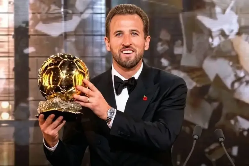 Harry Kane hace historia y se corona con el Balón de Oro 2026