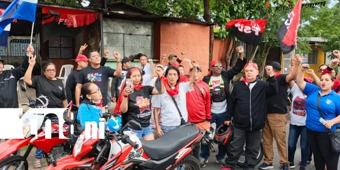 Con una gran caravana, Managua inaugura las celebraciones del Julio Victorioso