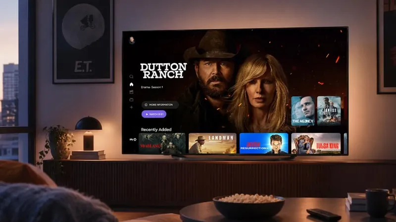 SkyShowtime da un paso importante y llega a más televisiones: comprueba si tu Smart TV está en la lista de marcas