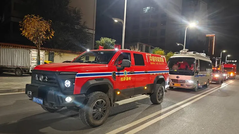 16 muertos y 54 heridos tras un terremoto de magnitud 7,0 en Nagqu, en el suroeste de China