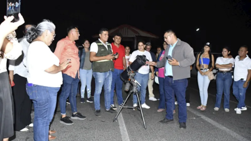 MARENA promueve observación del eclipse lunar desde áreas naturales de Nicaragua