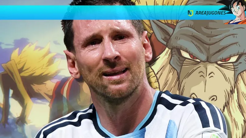 Las 10 conspiraciones sobre la derrota de Argentina ante España, convertidas en anime: Messi es All Might y Moro roba energía