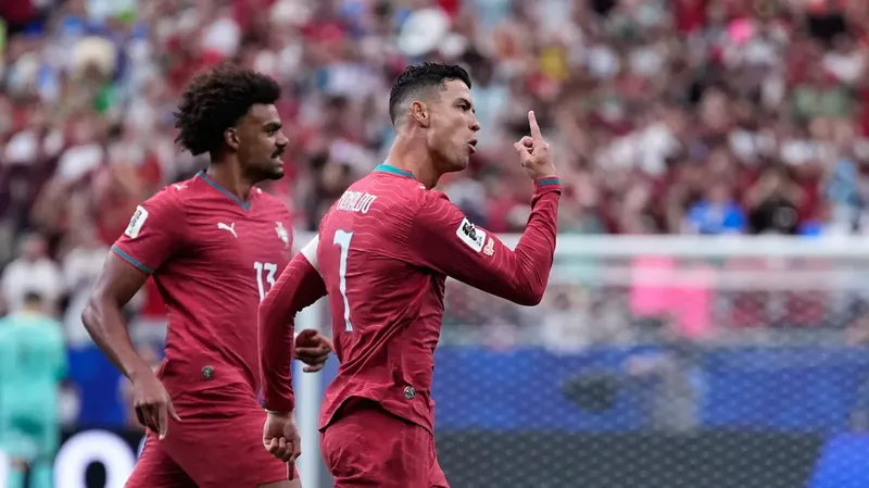 Cristiano Ronaldo respondió con un doblete y le dio la victoria a Portugal en el Mundial 2026