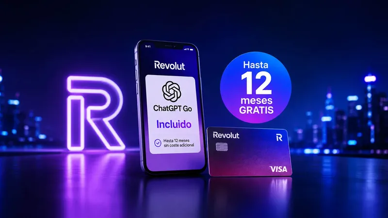 Revolut da un gran paso con OpenAI: ChatGPT Go gratis para millones de clientes