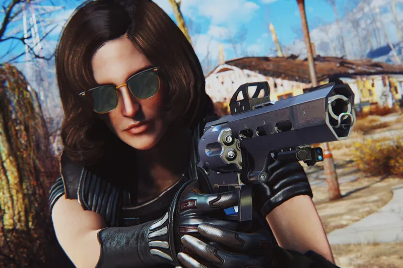Cuando un fan de Fallout 4 demostró con un mod que el tamaño siempre importa: un revólver que crece con cada muerte
