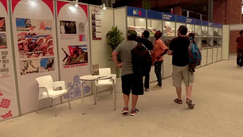 Rusia refuerza los lazos culturales y solidarios con Cuba en la Feria Internacional del Libro de La Habana