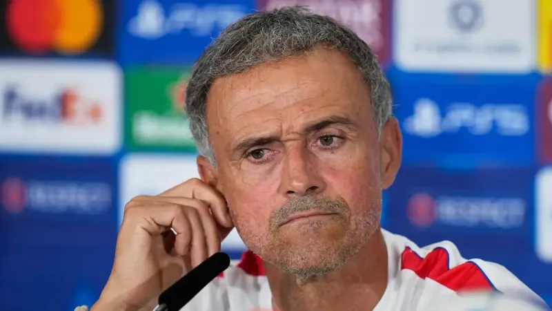 La rueda de prensa de Luis Enrique y Vitinha, en directo