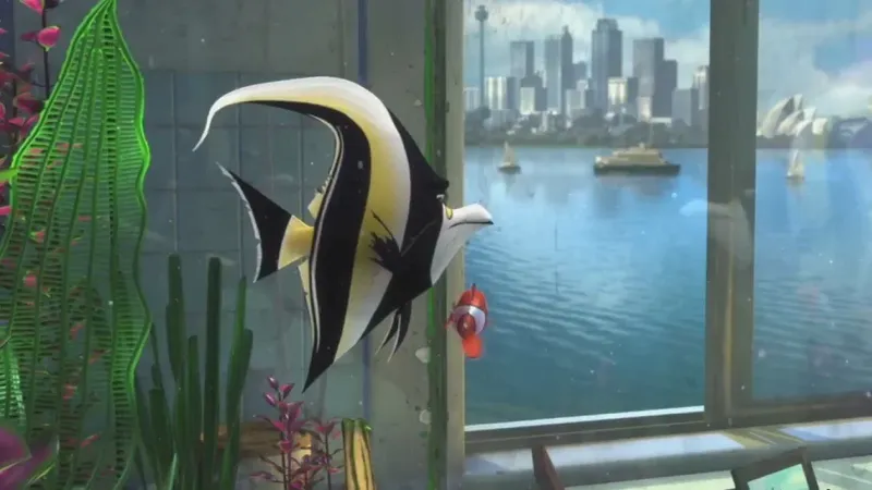 Los peces ídolo moro no toleran estar encerrados y muchos no sobreviven en acuarios domésticos: 'Buscando a Nemo' lo retrata a la perfección
