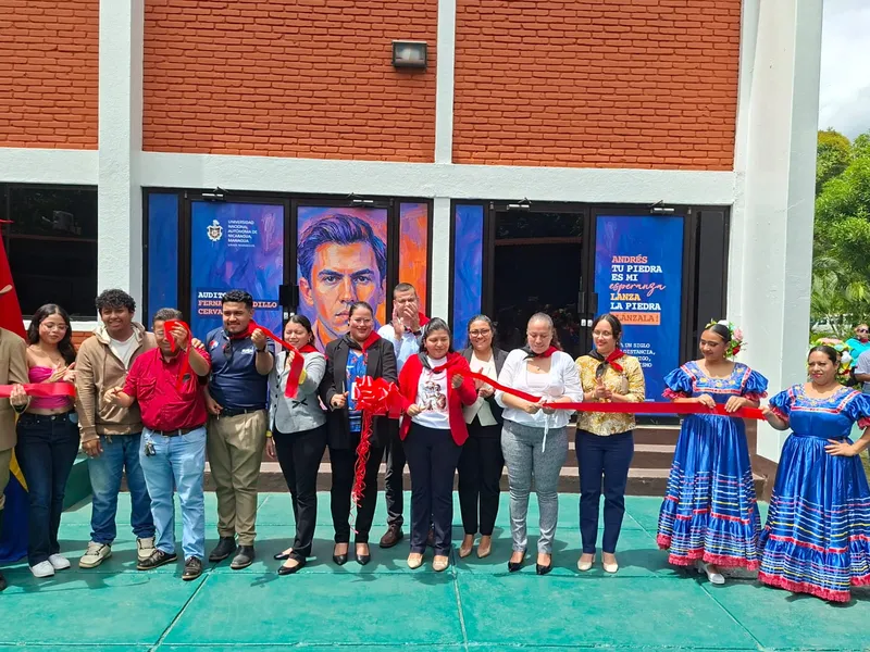 Reinauguran Auditorio Fernando Gordillo Cervantes de la UNAN-Managua