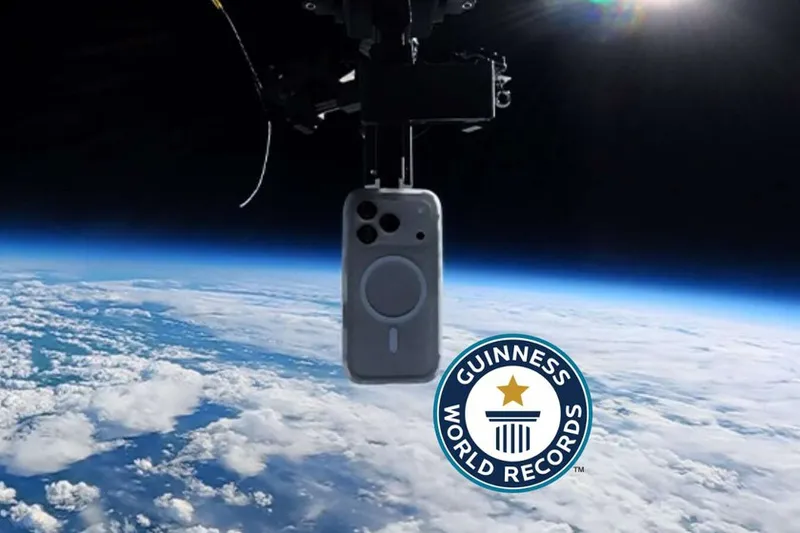 El iPhone protagoniza un nuevo Récord Guinness: intacto en una caída de 30.000 metros