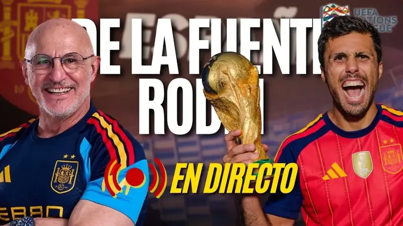 Rueda de prensa de De la Fuente y Rodri, en directo